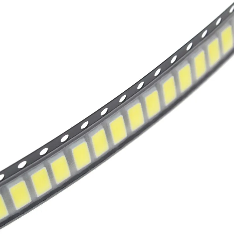 100 шт 5630/5730-CW/WW 0.5W-150Ma 50-55lm 6500K белый светильник SMD 5730 5630 Светодиодный 5730 Диоды(3,2~ 3,4 в