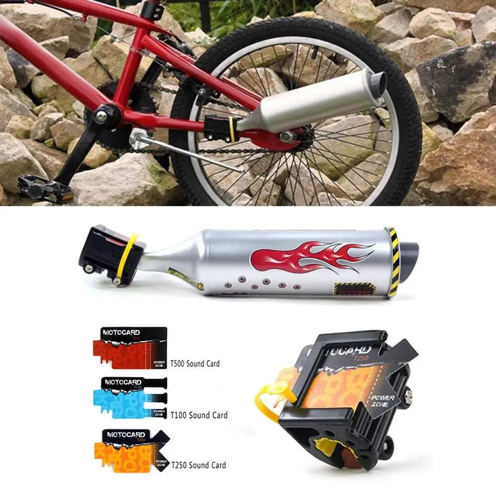 

Bicycle Exhaust Pipe Sound Wild Motorcycle Effects Cycling Tools For BMX Mountain Bike Accessories Bike Tools Turbine Motorcycle