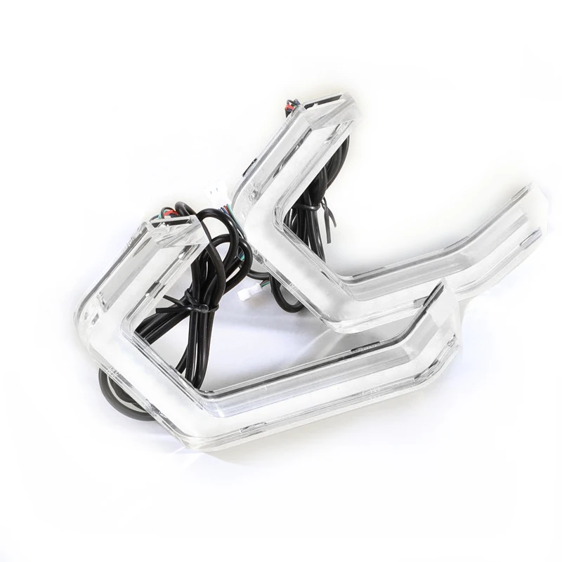 

Для BMW 335i F30 F32 M3 M4 F82 F80 M5 E90 Crystal Angel Eye RGB Bluetooth