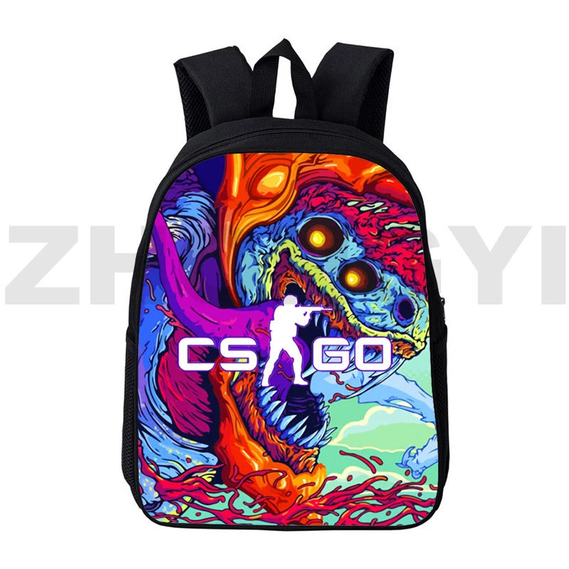 12/16 Inch Shooting Game Team Csgo Bags 3D Print Anime CS Backpack Children Cartoon Schoolbags Teenagers Mochila Para Hombre New