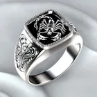 Mixmax 20 штук для мужчин в стиле панк скорпион мужской ретро кольцо хорошее качество посеребренные металлические вечерние кольца для мужчин, ювелирные изделия, Прямая поставка