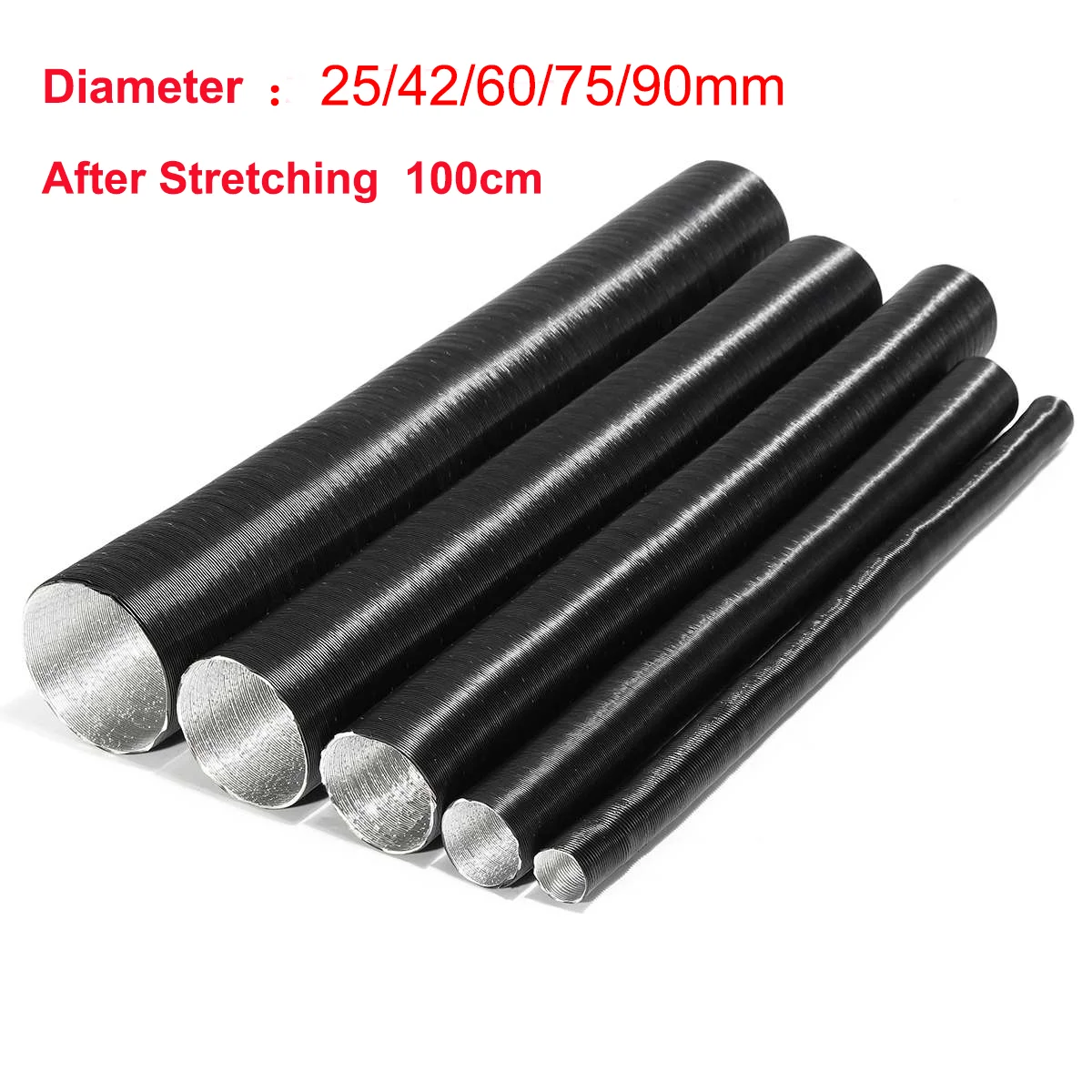 Шланг для обогрева воздуха 25/42/60/75/90 мм | Автомобили и мотоциклы