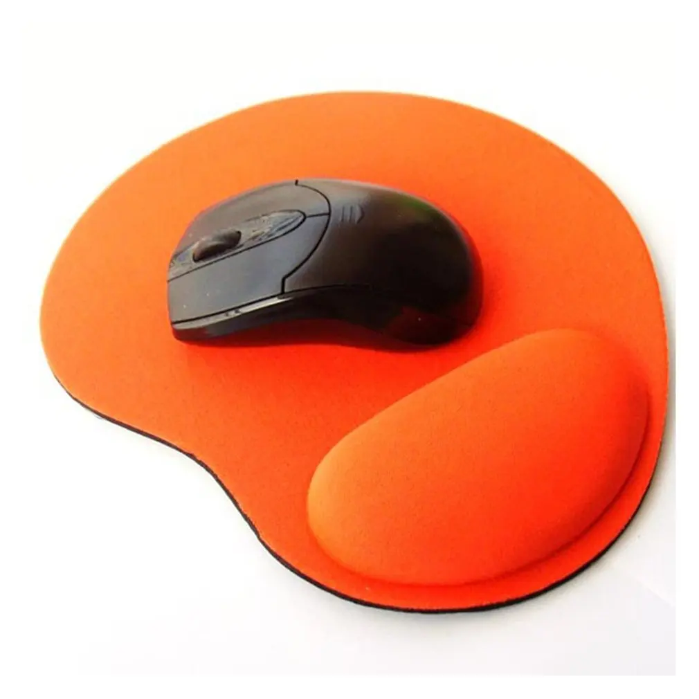 

Новинка 1 шт. однотонный нескользящий коврик для мыши EVA наручный удобный коврик для мыши для игрового ноутбука подарок на день Святого Валентина Прямая поставка