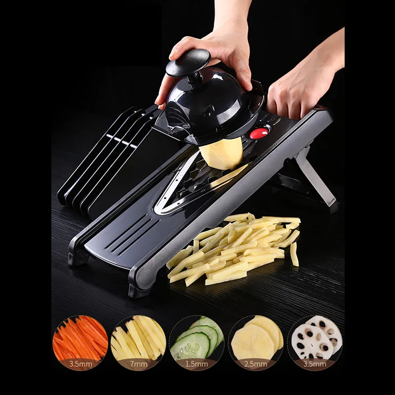 Многофункциональный регулируемый измельчитель для овощей нож резки