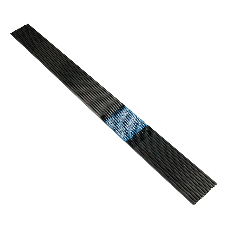 12 шт. 100% стрелы из углеродного волокна Шпилька стандарта 3 дюйма перо индейки ID мм