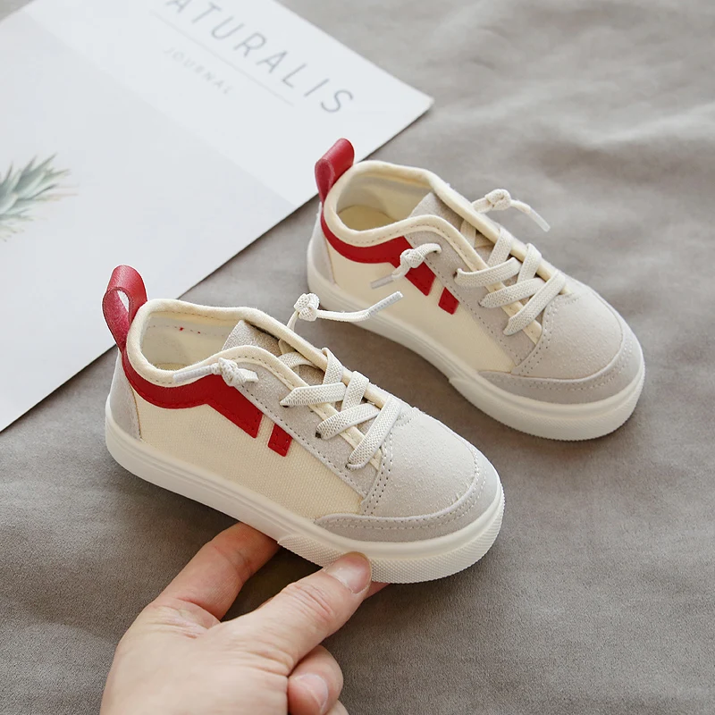 Детская парусиновая обувь весенне-осенняя Повседневная Тканевая для мальчиков и