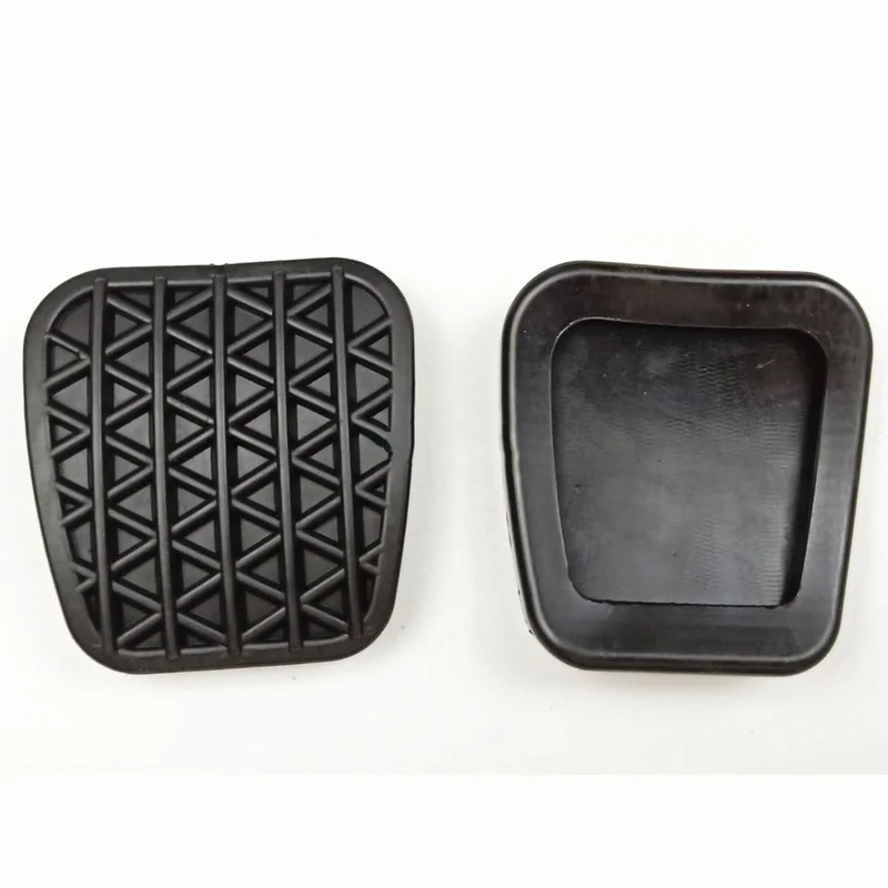 Автомобильная педаль сцепления кожаная резиновая крышка противоскользящая