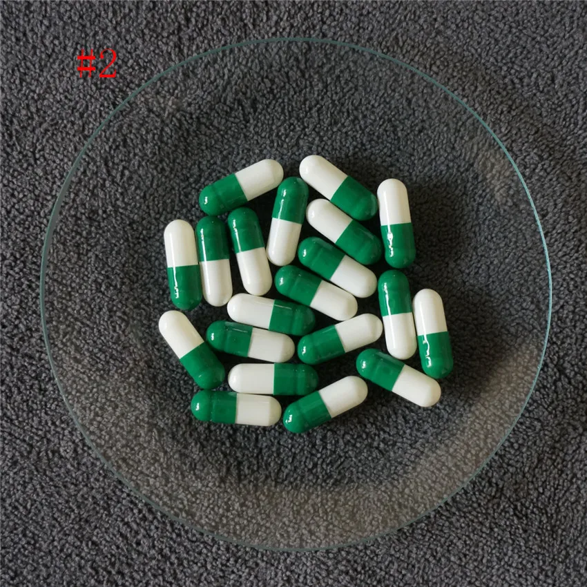 

2# 200pcs/lot 2 Size Hard Gelatin Empty Cosmetic Capsules,High Quality DIY Hollow Gelatin Capsules,Joined or Separated Capsules