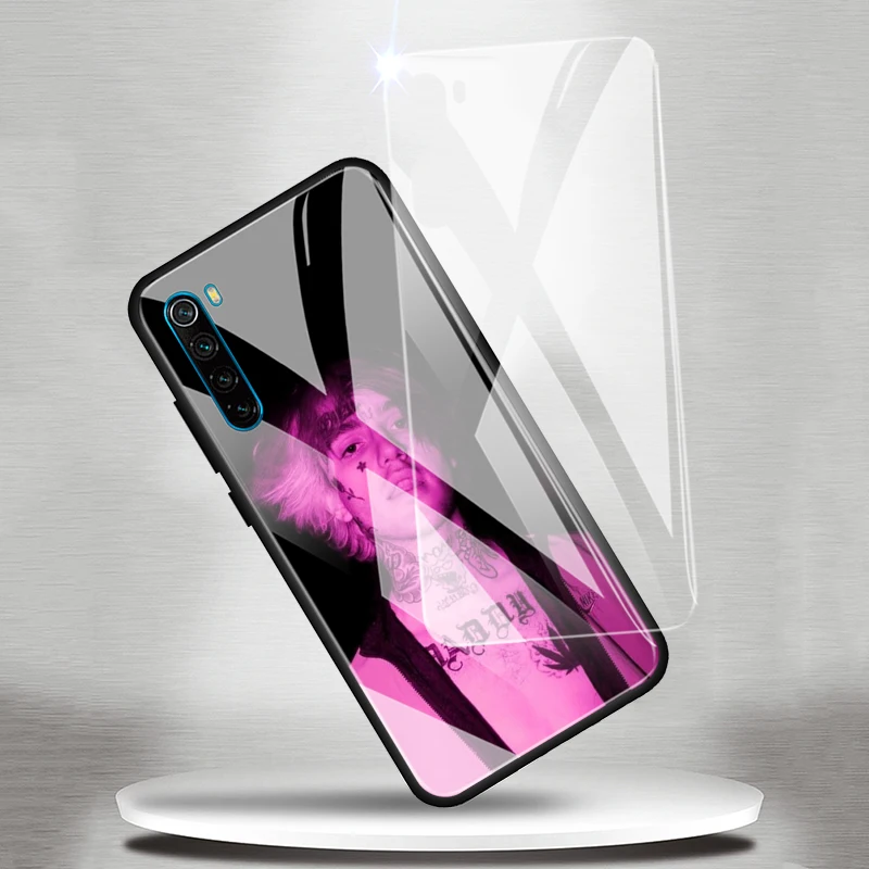 

Phone Case for Xiaomi Redmi Note 9S 8T 7 8 Pro 9 10X 9A 9C 9i 8A K20 K30 Pro Glass Cover Shell Lil Peep hellboy