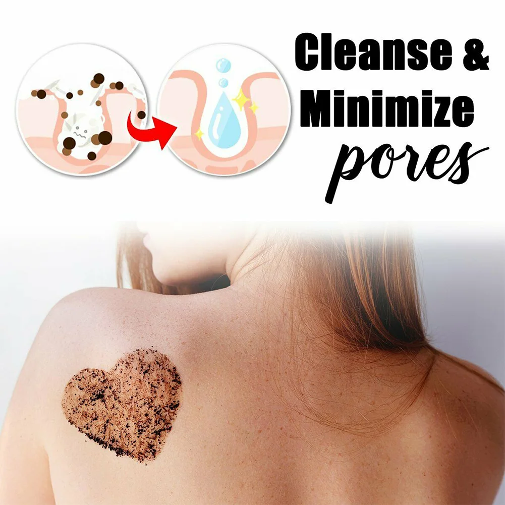 Кофе лечение скраб морская соль отшелушивающая очистка увлажняющий крем для