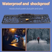 Рамка для автомобильных номеров с подсветкой и камерой заднего вида#5