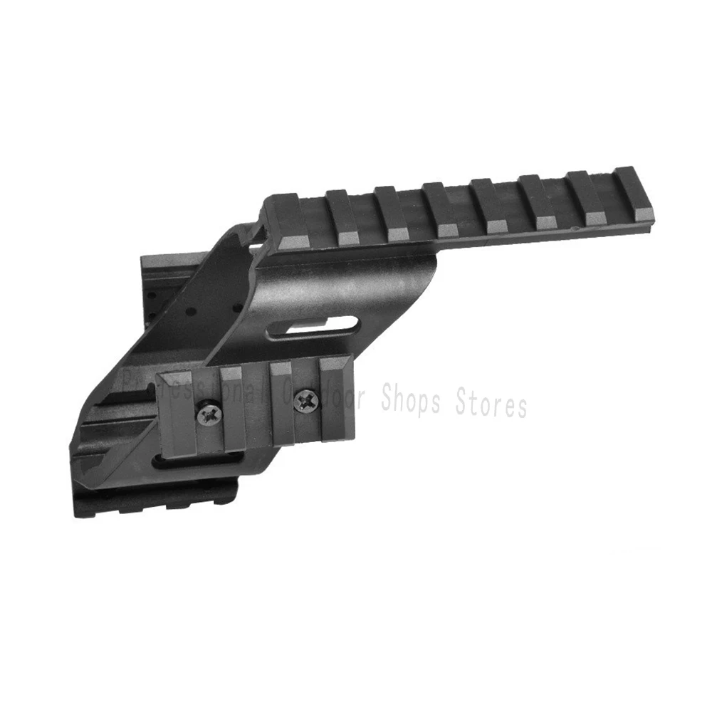 

Universal Tactical AEG Pistol Plastic Polymer Base Quad Rail Picatinny Sight Laser lighting Scope Mount For Glock 17 5.56 1911