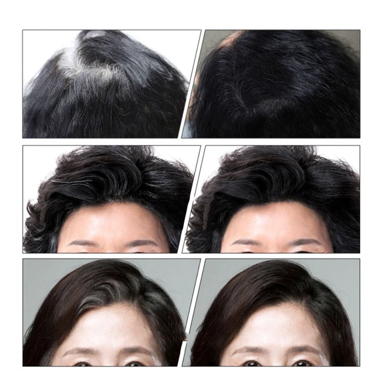 

One-off Hair Color Temporary Styling Hair Dye Powder Mild Makeup Black Brown Dye Powder