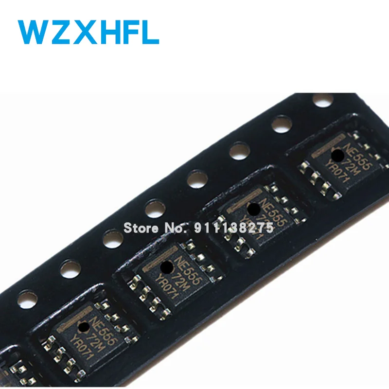 

50 шт. NE555 555 SOP8 NE555D SOP таймеры SMD SOP-8 Новый и оригинальный чипсет IC
