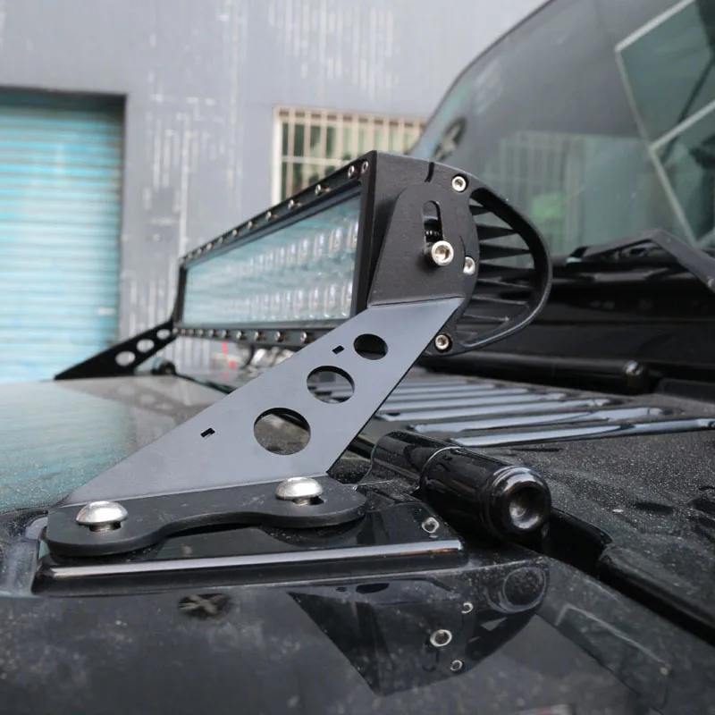 20 дюймовый светодиодный прямой светильник крепление для крепления на капот