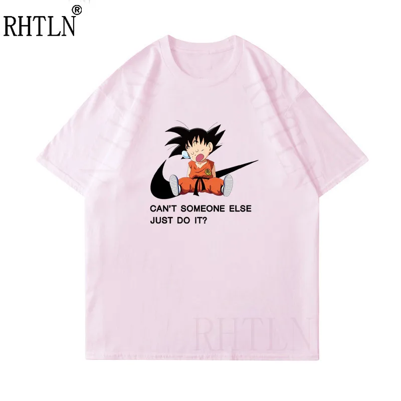 Футболка с принтом Dragon Ball летняя мужская футболка в европейском и американском