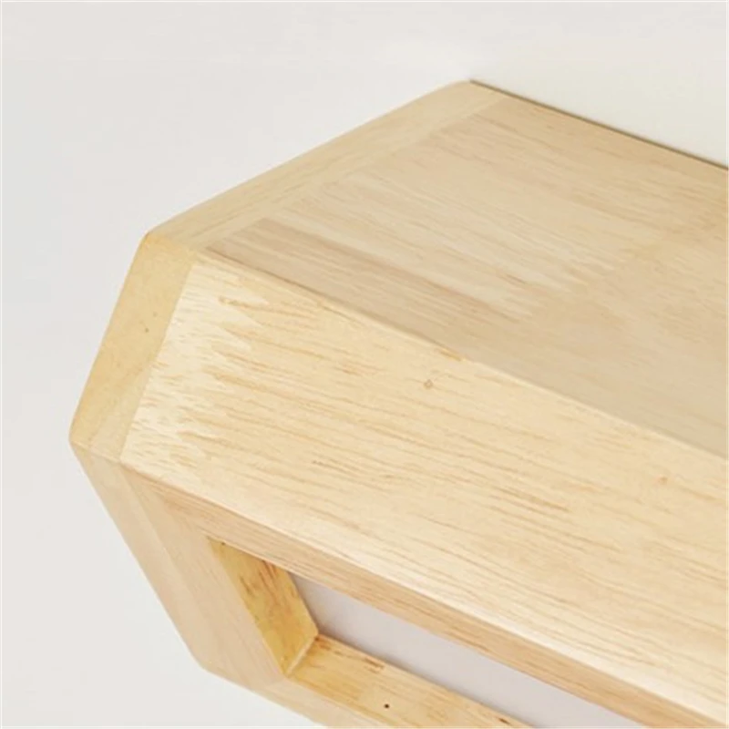 

Nordic wood vanity lights for bathroom LED mirror headlights waterproof and anti-fog mirror cabinet lights bedroom bedside lamps