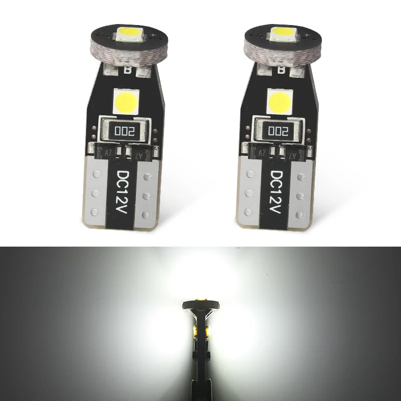 

1Pcs T10 Led Canbus W5W Led Bulbs 168 194 6000K White Signal Lamp Dome Reading License Plate Light Car Interior Lights Auto 12V