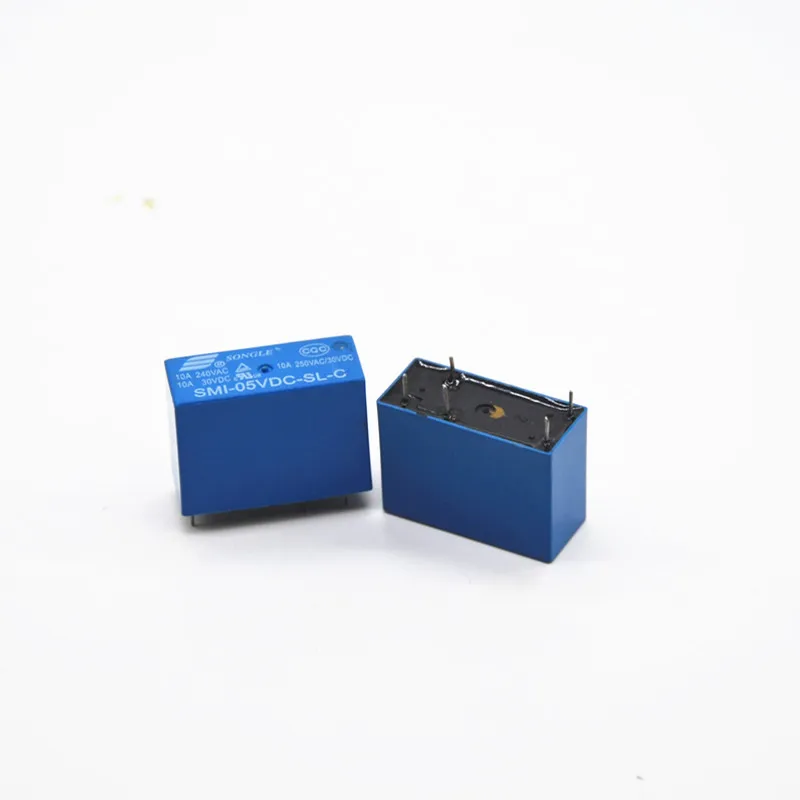 Реле питания SMI-05VDC-SL-C SMI-12VDC-SL-C 5 В 12 24 10 А контактов 2 шт./партия | Обустройство дома