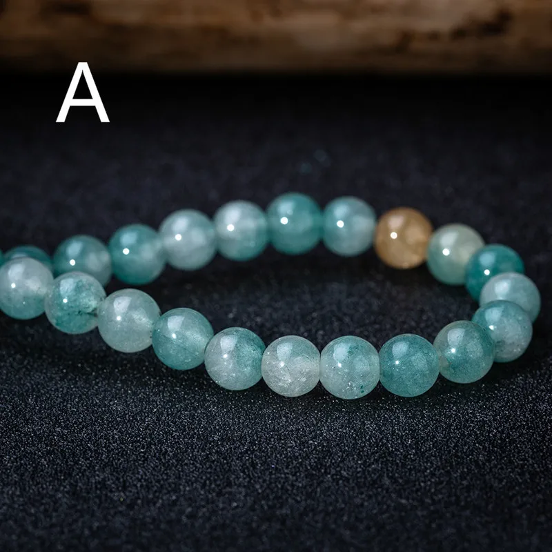 6-10 мм натуральный белый камень шарик смешанный цветные бусины из рыхлой породы