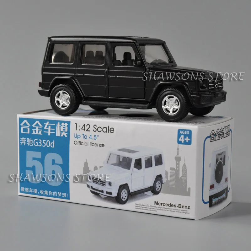 Масштаб 1:42 литая модель автомобиля игрушки G350D SUV миниатюрная Реплика коллекций |