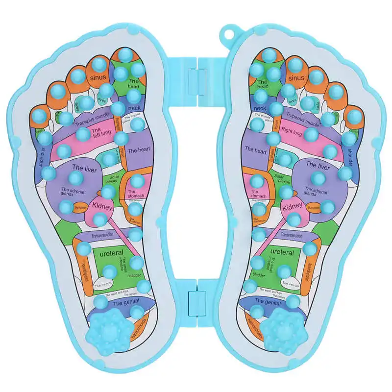 

Foot-shaped massage cushion blood circulation foot acupuncture point massager board foot care massage cushion
