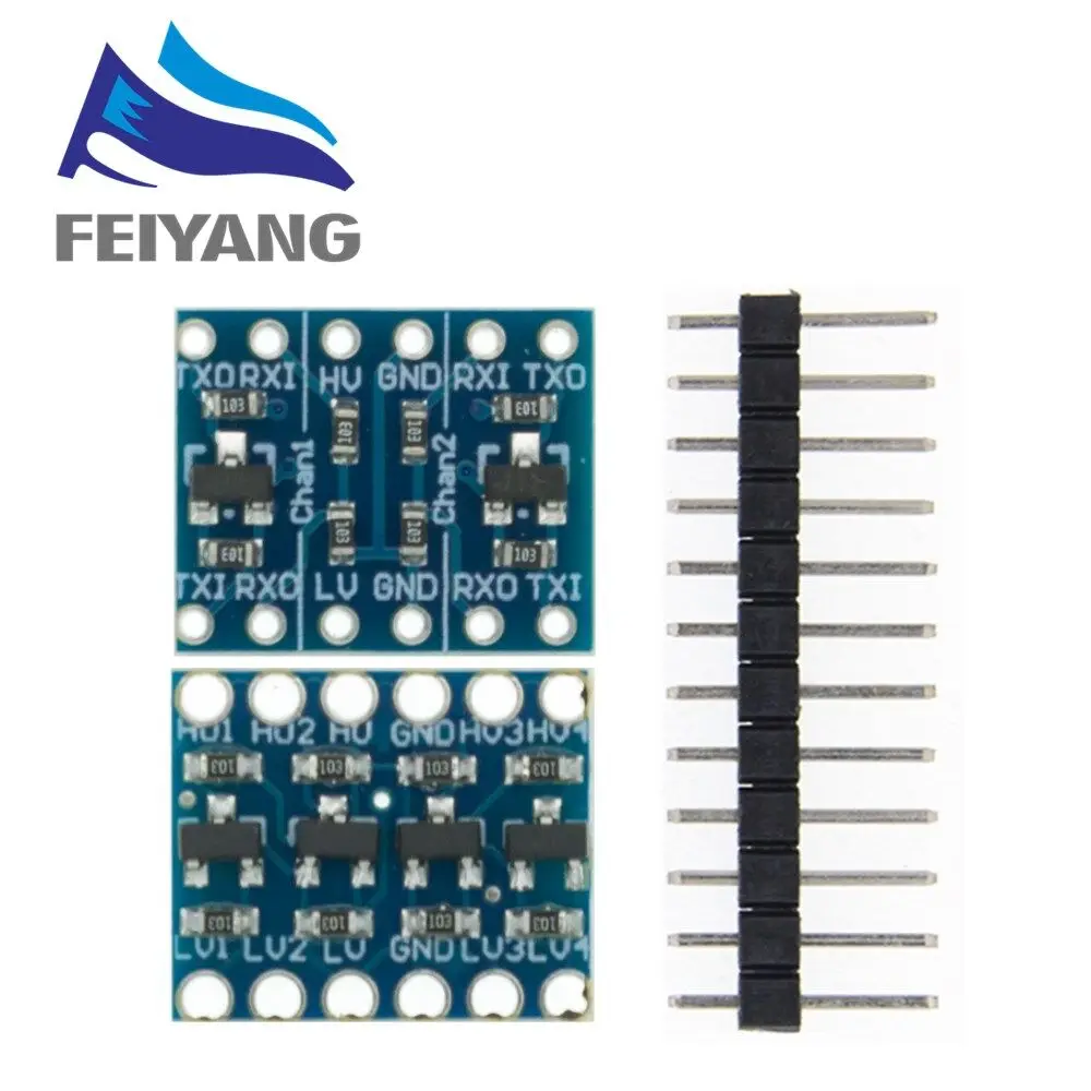 2 канальный/4 канала 5V 3V IIC UART SPI четыре уровня преобразователя постоянного