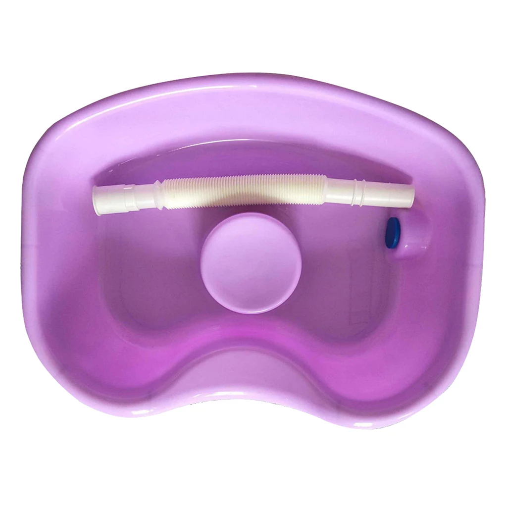 Поднос для мытья волос чаша шампуня дома с дренажным шлангом детей и пожилых