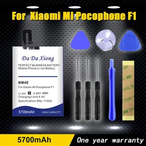 bm4e 5700mah replacement for xiaomi mi pocophone f1 poco mobile phone battery