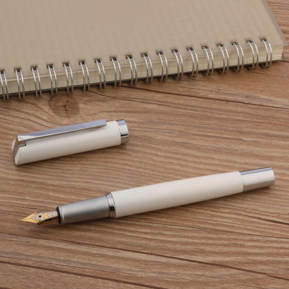 Бренд металла 02 перьевая ручка классика вращение хрустальный шар подарок