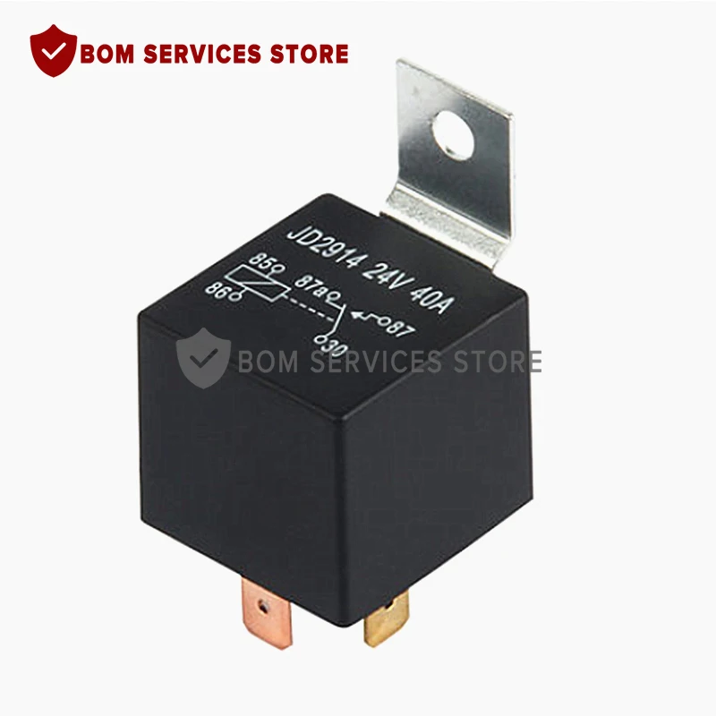 Brand new 4 5Pin JD1914 40A Waterproof Car Relay Mayitr Normally Open DC 12V/24V Relay for Head Light Air Conditioner