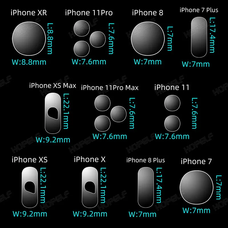 Закаленное защитное стекло для iPhone 7 8 Plus X защита XR XS Max Pro 11 экрана XS|Защитные