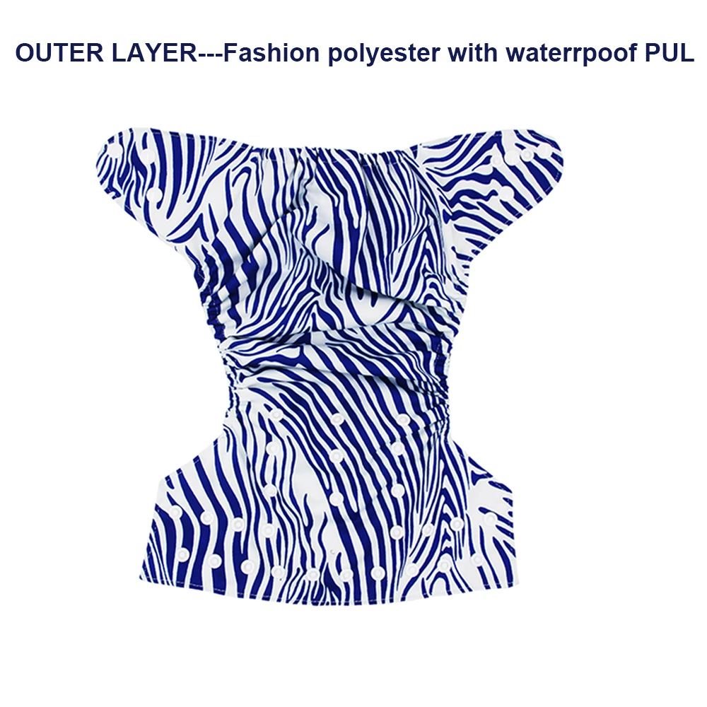 VEJYO Многоразовые пеленки для новорожденных AIO ткань с полиуретановыми нитями