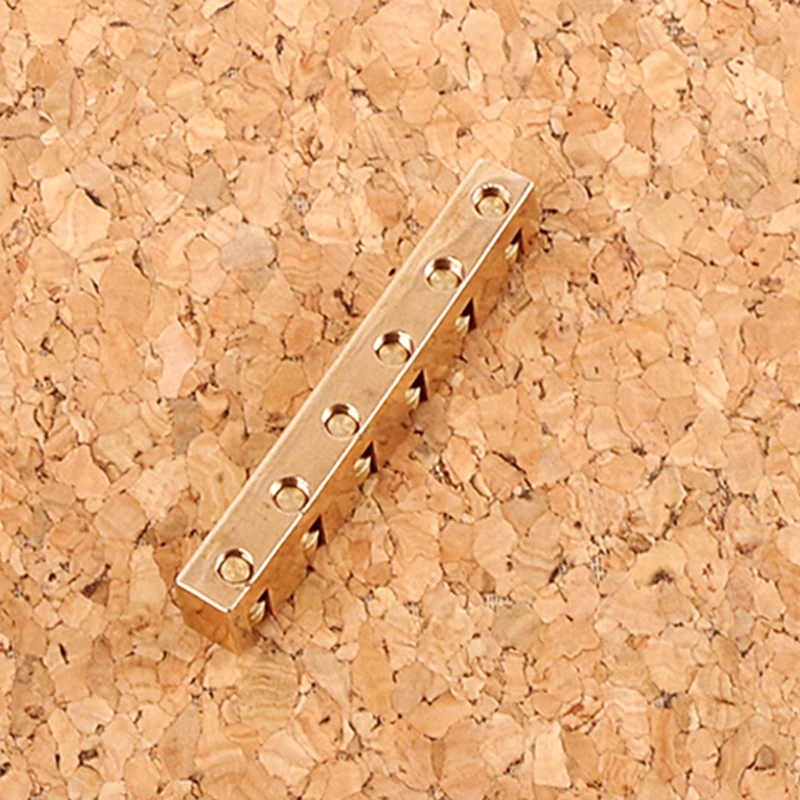 1 шт. 43 мм Ширина с регулировкой по высоте латунь Металл гитары колокол гайка для