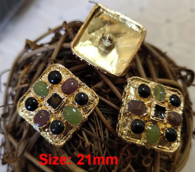 Новинка 10 шт. модная Высококачественная куртка из металлического сплава с