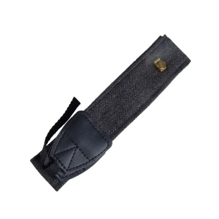 Универсальный Регулируемый ремень на плечо для камеры хлопковый кожаный Nikon Canon