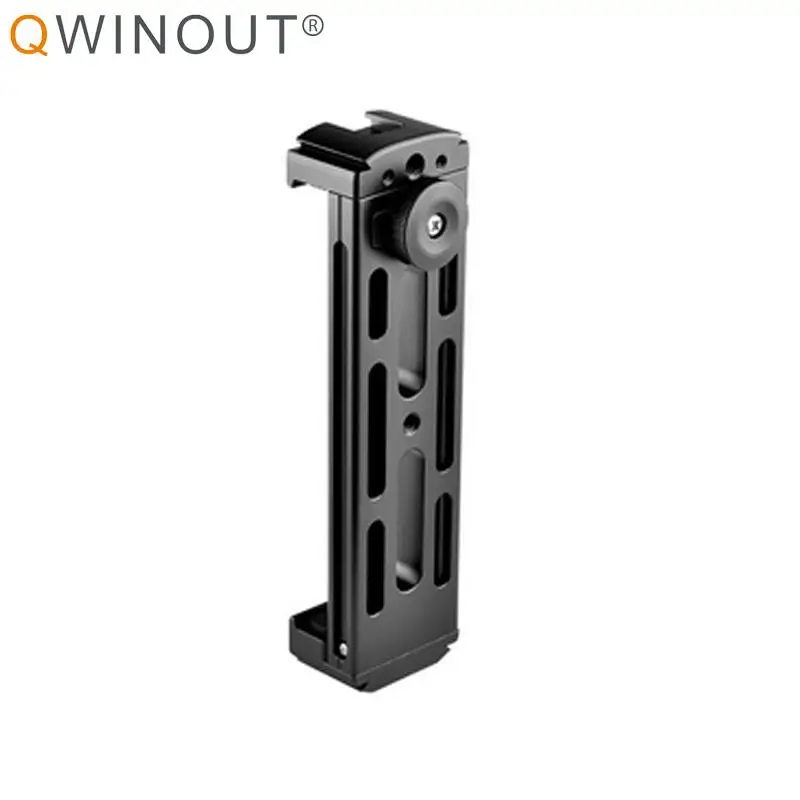 

Универсальный держатель-подставка QWINOUT из алюминиевого сплава для планшетов и телефонов, регулируемый кронштейн для штатива для горных вел...