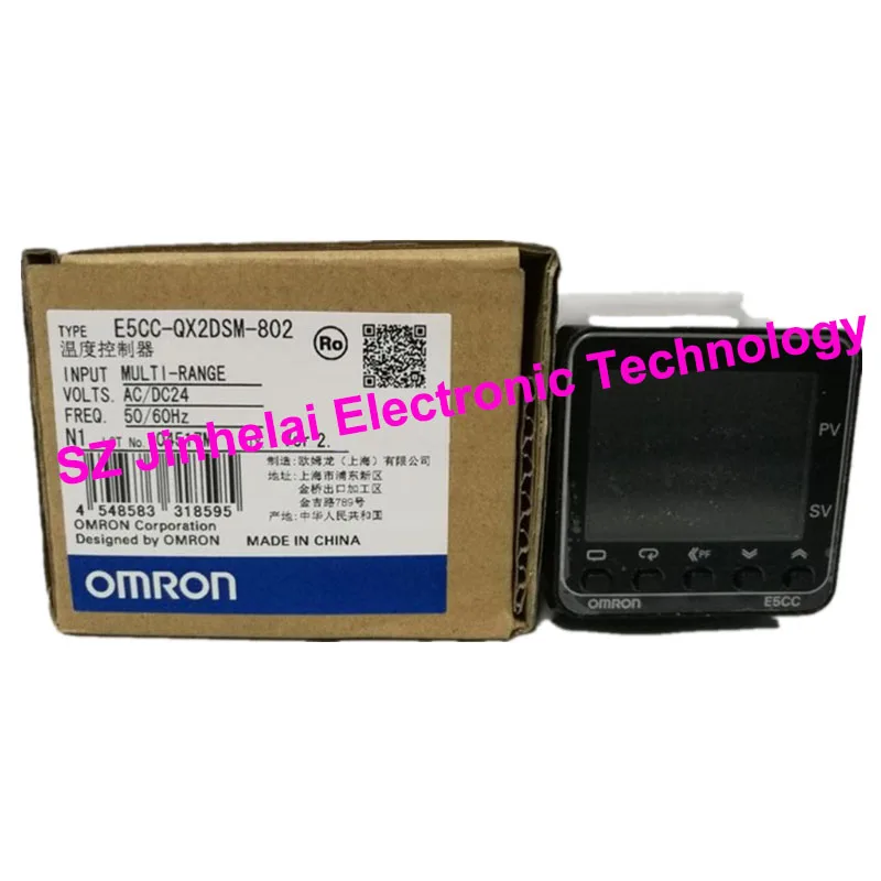 

Новый и оригинальный E5CC-QX2DSM-802 регулятор температуры OMRON переключатель регулятор температуры