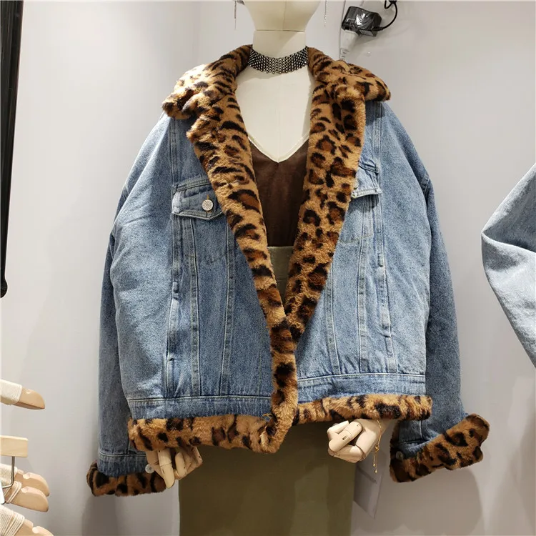 2019 зимняя модная леопардовая Высокая Имитация меха кролика рекс свободная