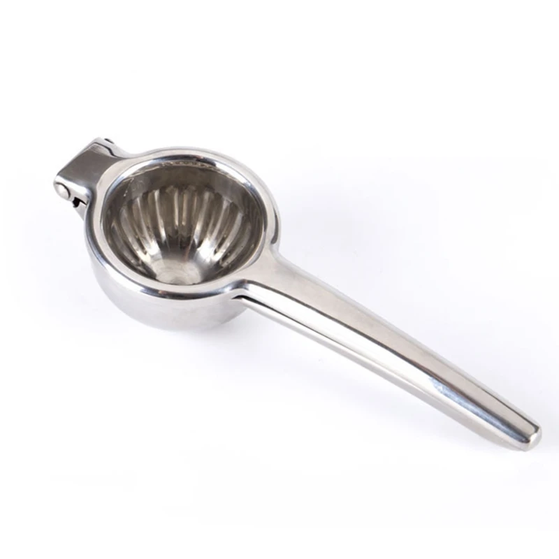 

Прочная оранжевая ручная соковыжималка, соковыжималка для лимона, кухонные инструменты, удобная ручка, простой в использовании и чистке, по...