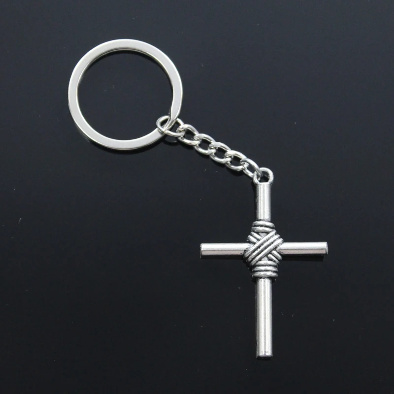 Новый модный мужской брелок 30 мм DIY металлический держатель цепь винтажная