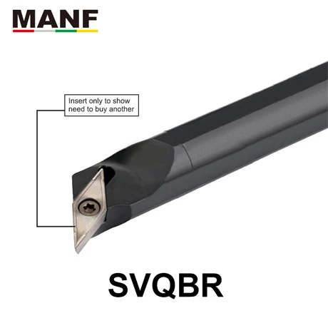 MANF токарные инструменты токарные мини-инструменты VBGT110302L-F твердосплавные вставки из карбида вольфрама Сменные Токарные Вставки SVJBR инструменты