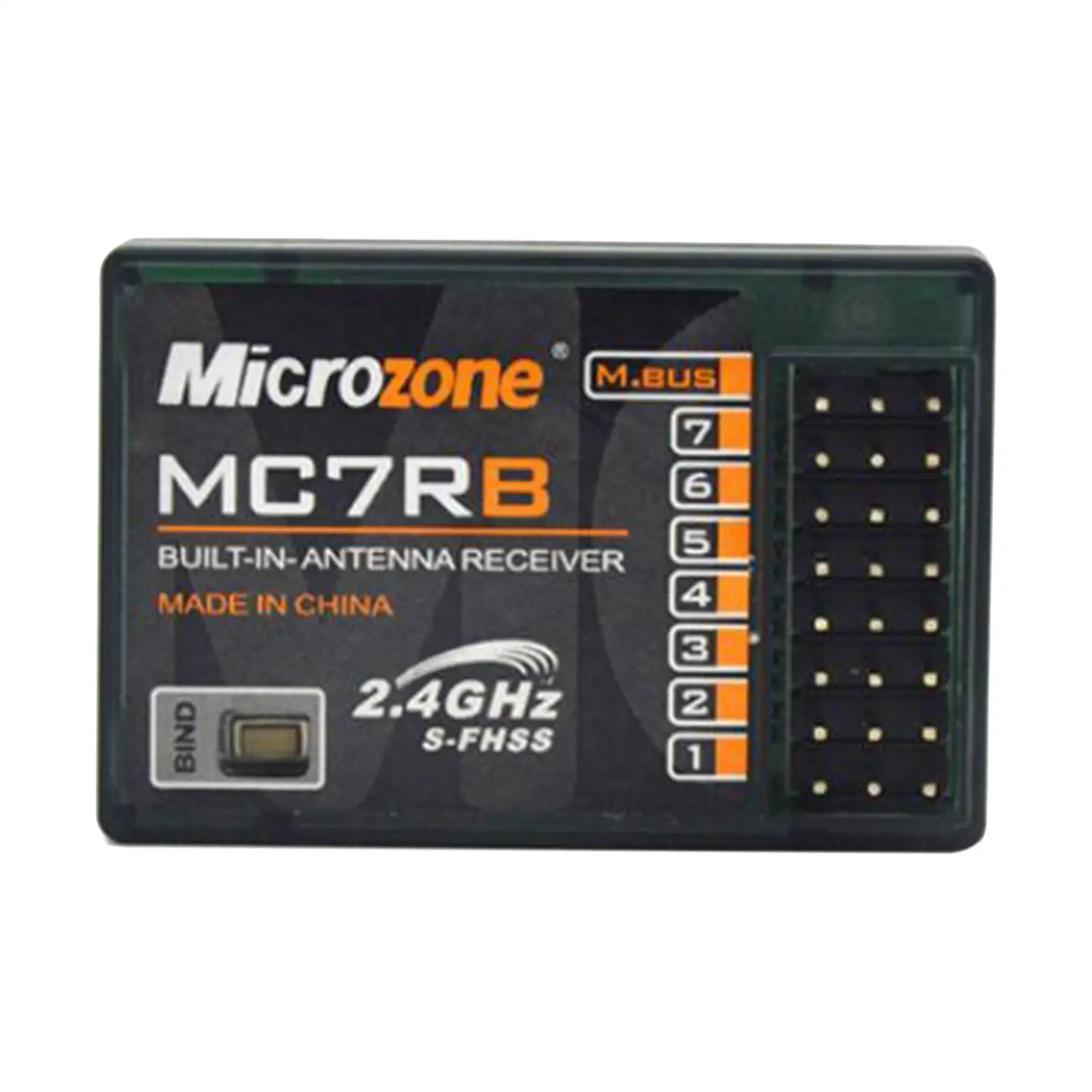 7-канальный приемник MC7RB 2 4G S-FHSS System M-Bus Φ для передатчика системы Microzone