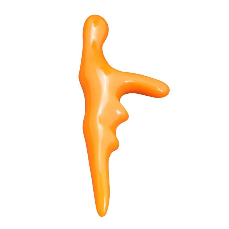 meridian body massage cervical spine neck back stick foot pedicure acupuncture pen sole acupoint finger joint triangle bee tool | Красота и