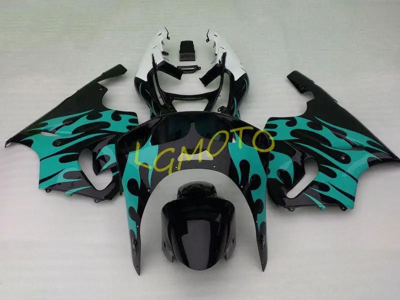 

Free customize body kit for white blu blk Kawasaki Ninja ZX 7R 1996 1997 1998 1999 2000 2003 ZX7R 96-98 01 02 bodywork fairings