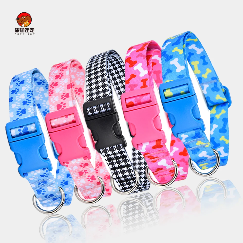 Нейлоновый ошейник для собак немецкой овчарки дрессировки питомцев маленьких