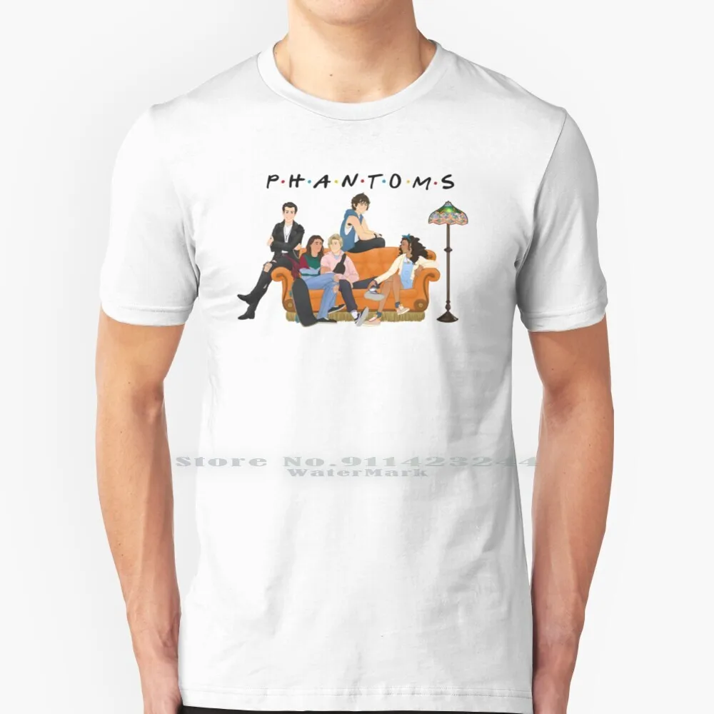 P · h a n t o m s 100% хлопчатобумажная футболка Julie And The Phantoms Fanart Jatp Чарли гиллсепи