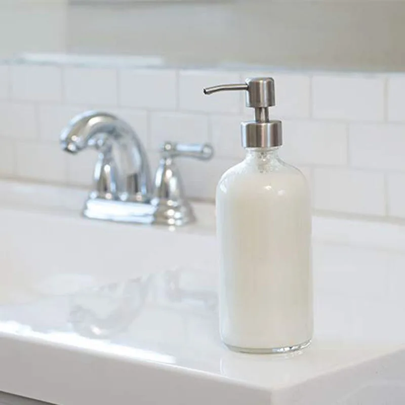 Диспенсер для жидкого мыла из нержавеющей стали дозатор лосьона замена ванной