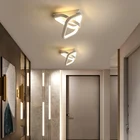 Золотистый и черный белый Потолочный светильник AC90-260V для лампы для гостиной светильник s Спальня Обеденная прихожей балкон дома светильник ing потолочный светильник