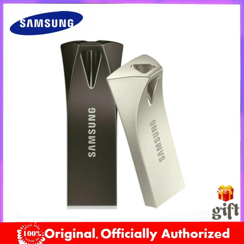 Оригинальный флэш-накопитель SAMSUNG 3 1 USB 64 ГБ 32 256 512 металлический